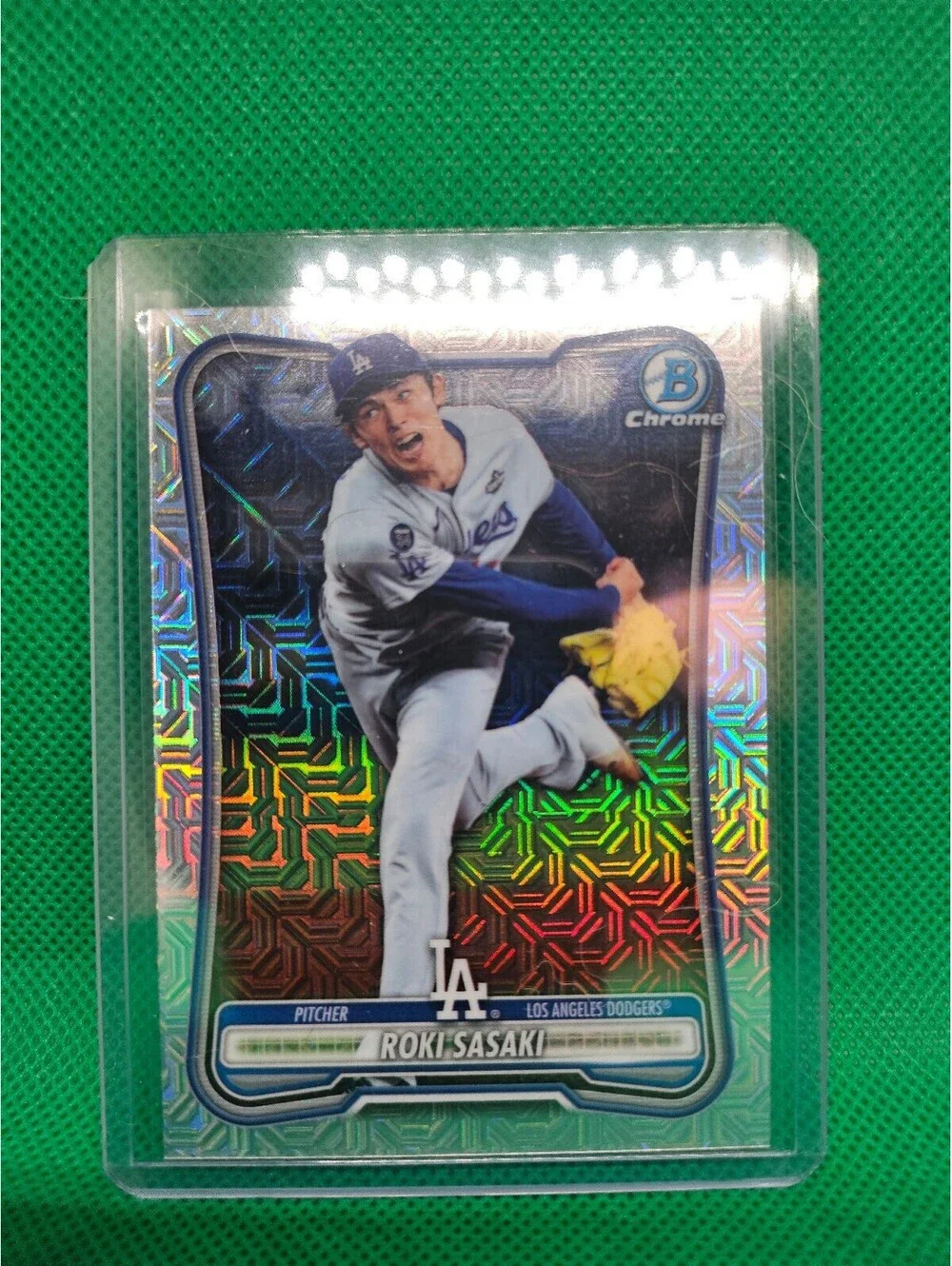 Roki Sasaki [Mojo] #63 - 2026 Bowman Chrome - LA Dodgers